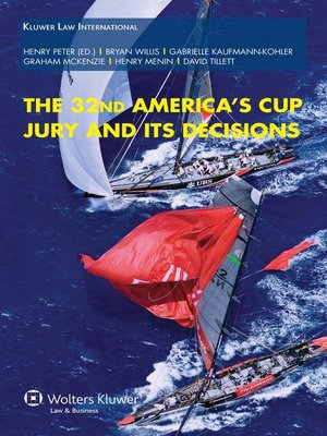 cover image of The 32nd America's Cup Jury and its Decisions